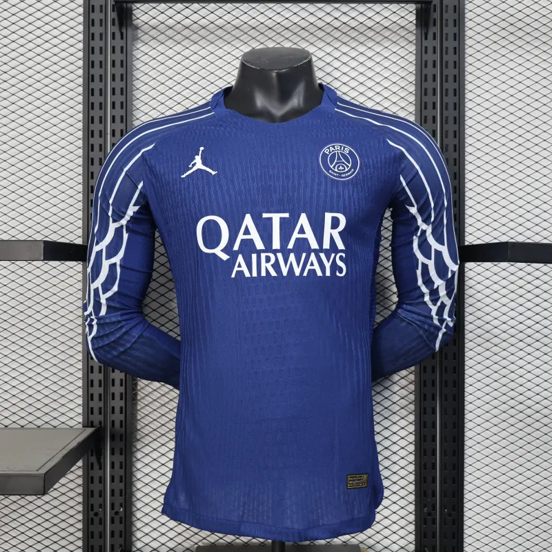 Paris Saint Germain Player version PSG 4th Shirt 2024-25 Long Sleeves S-XXL