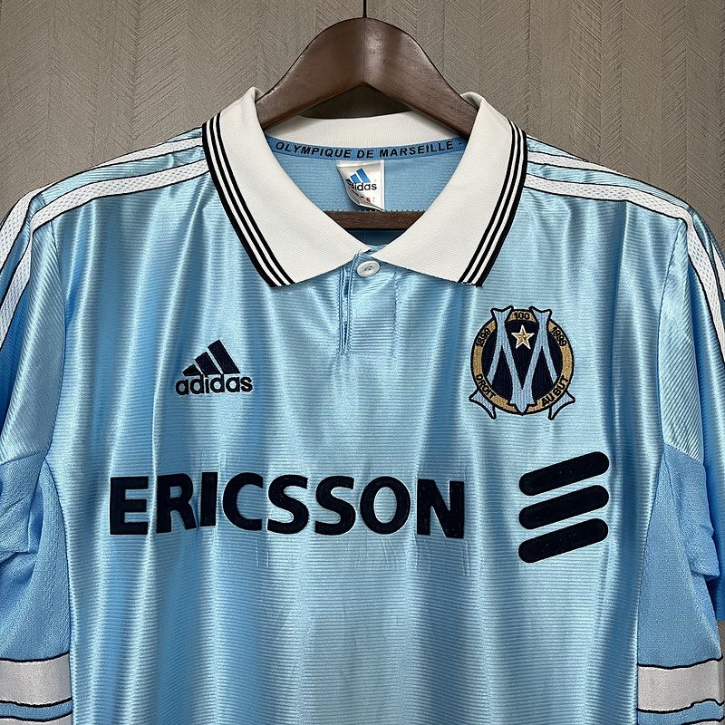 Retro Marseille 98/99  Away Blue 3