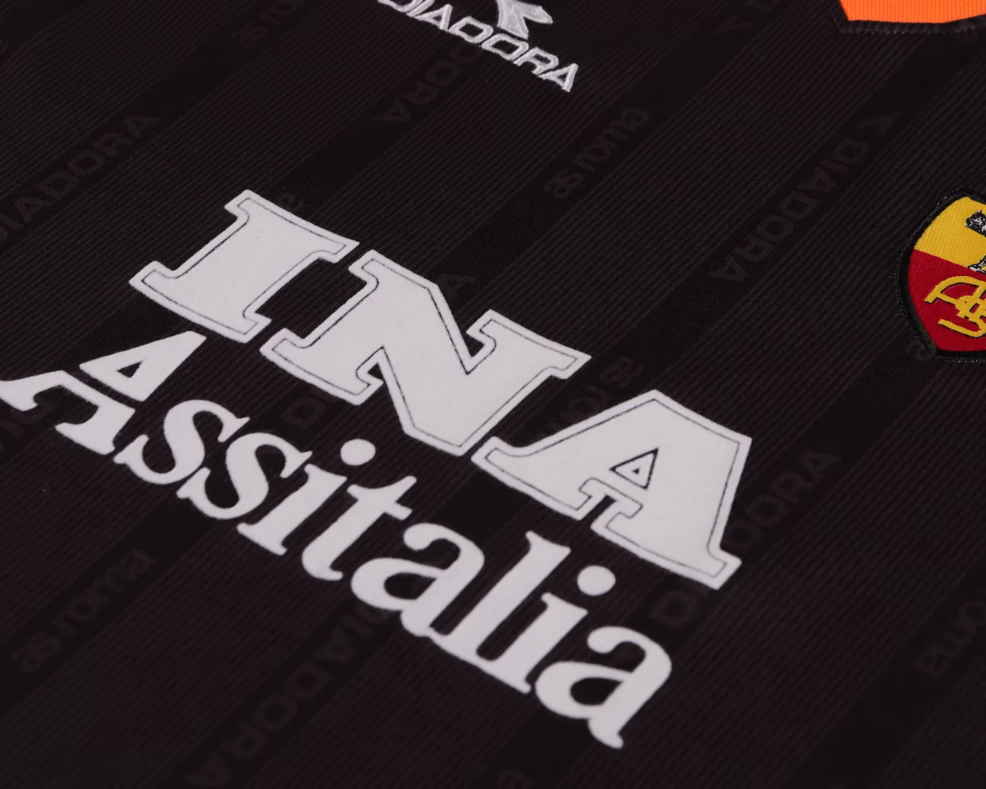 Kids Retro Kit Roma1999-00 Away 4