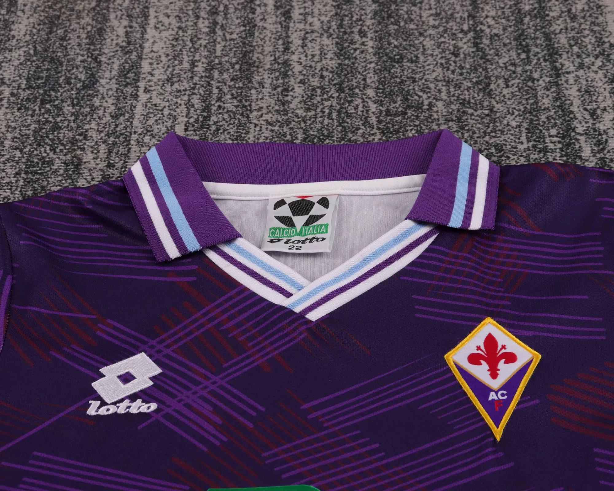 Kids Retro Kit Fiorentina 92-93 Home 3