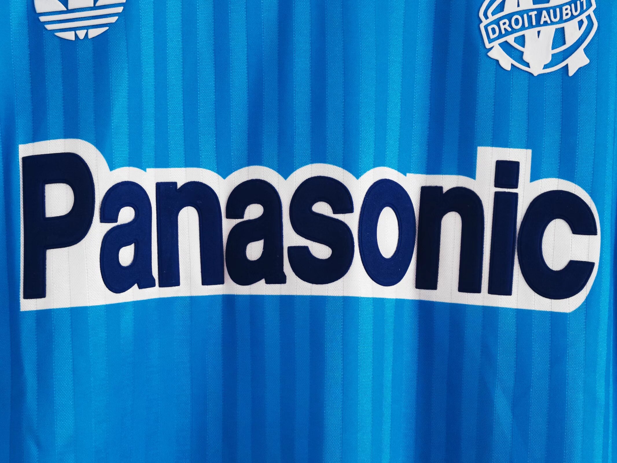 Retro 90/91 Olympique Marseille Away Soccer 3