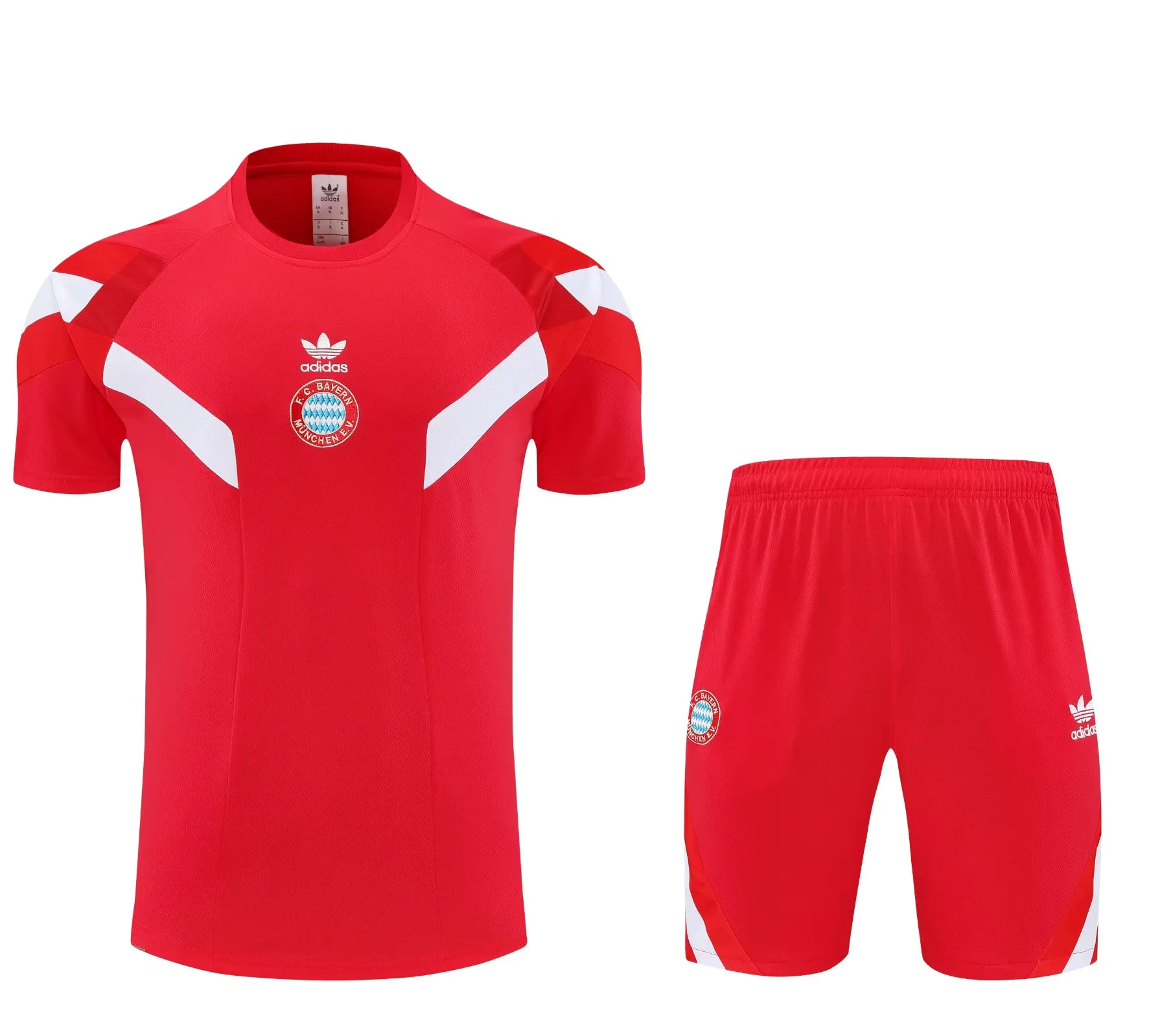 Bayern München 25/26 Short Sleeves Training suit Red