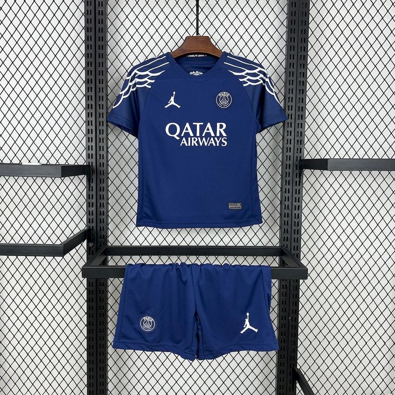 Kids PSG 4th Kit 2024-25 16-28
