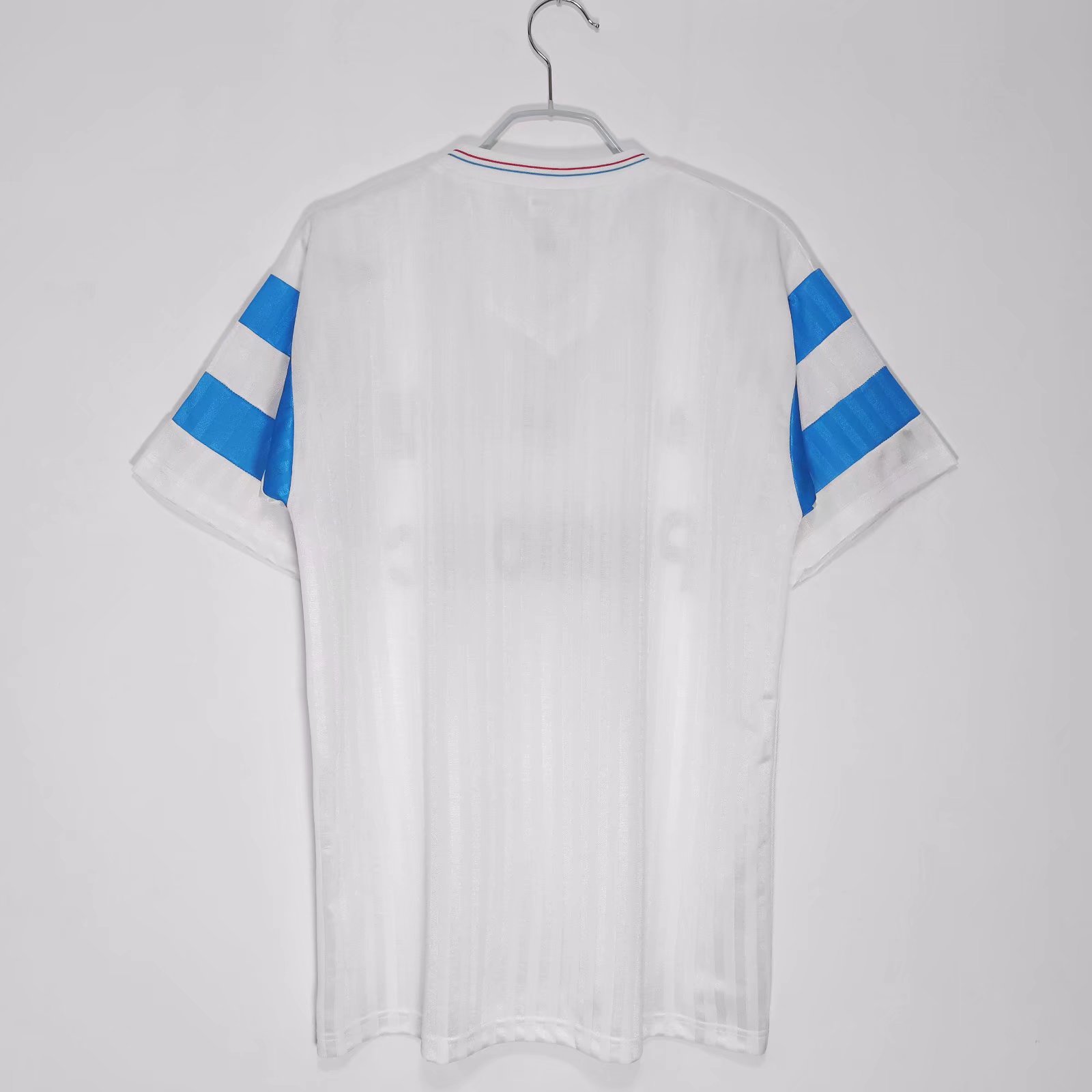 Retro 90/91 Olympique Marseille Home Soccer