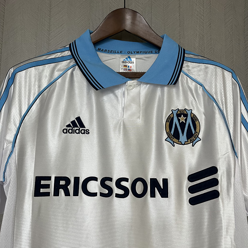 Retro Marseille 98/99  Home White 4