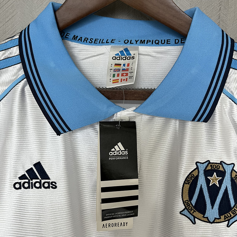 Retro Marseille 98/99  Home White 3