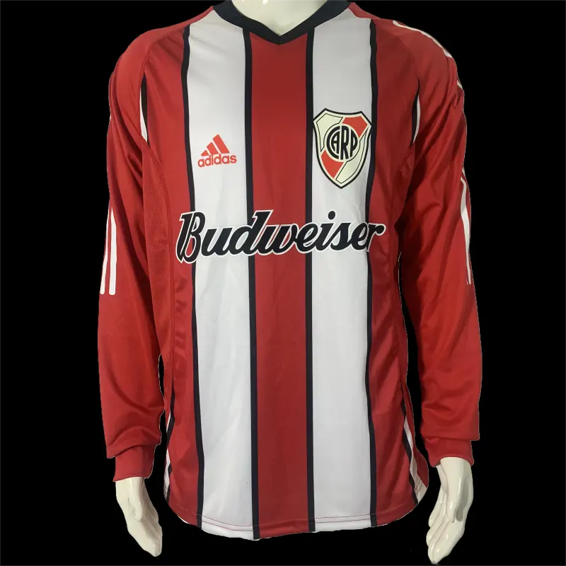 Retro River Plate 2003/04 Away Long Sleeves S-XXL
