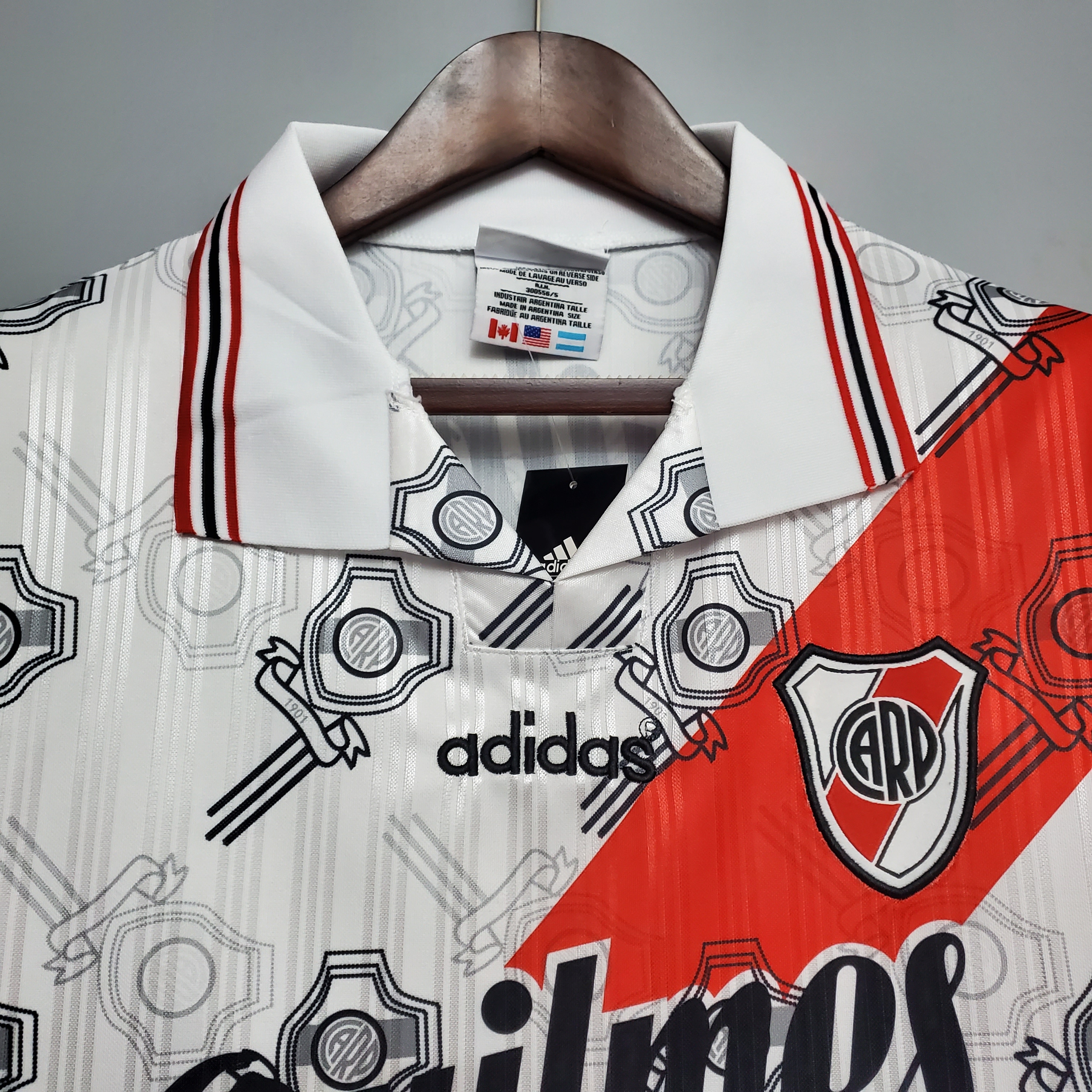 Retro River Plate 1996/97 Home  S-XXL 3