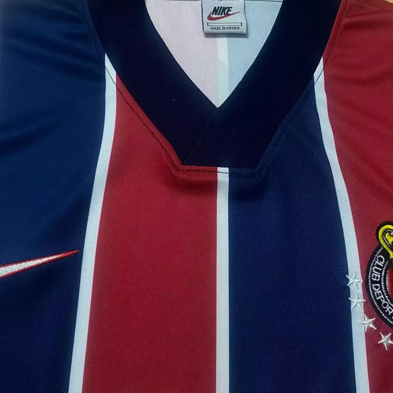 Retro 1996/97 Chivas Away Long Sleeves Kit S-XXL 3