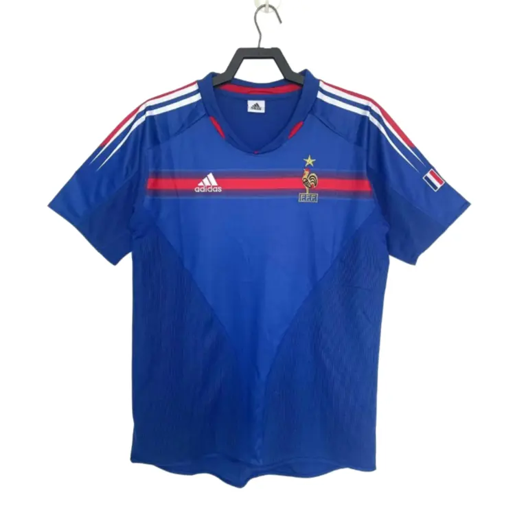 Retro Camisa France 2004 Home Blue