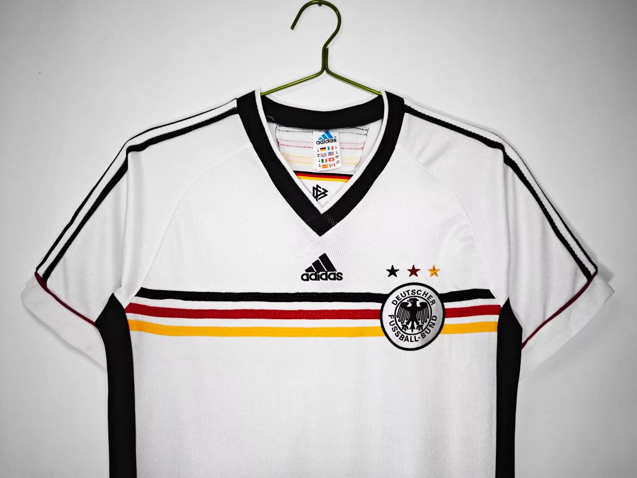 Retro Germany 1998 Home kit S-XXL 4