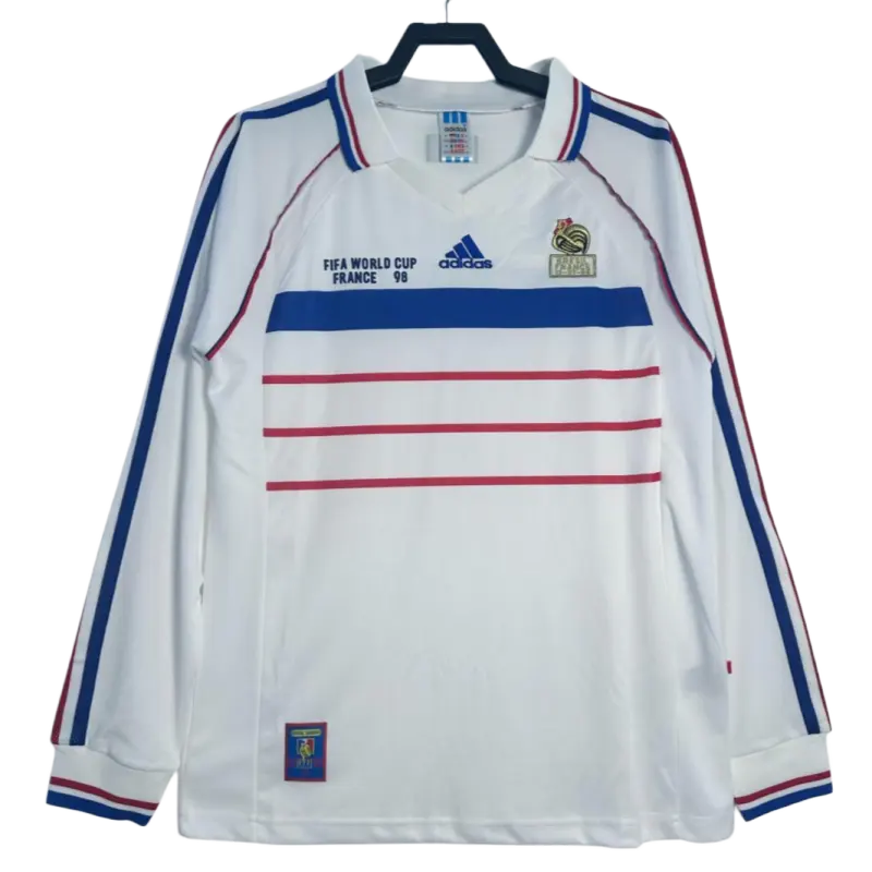 Retro Camisa France 1998 Away-Masculina