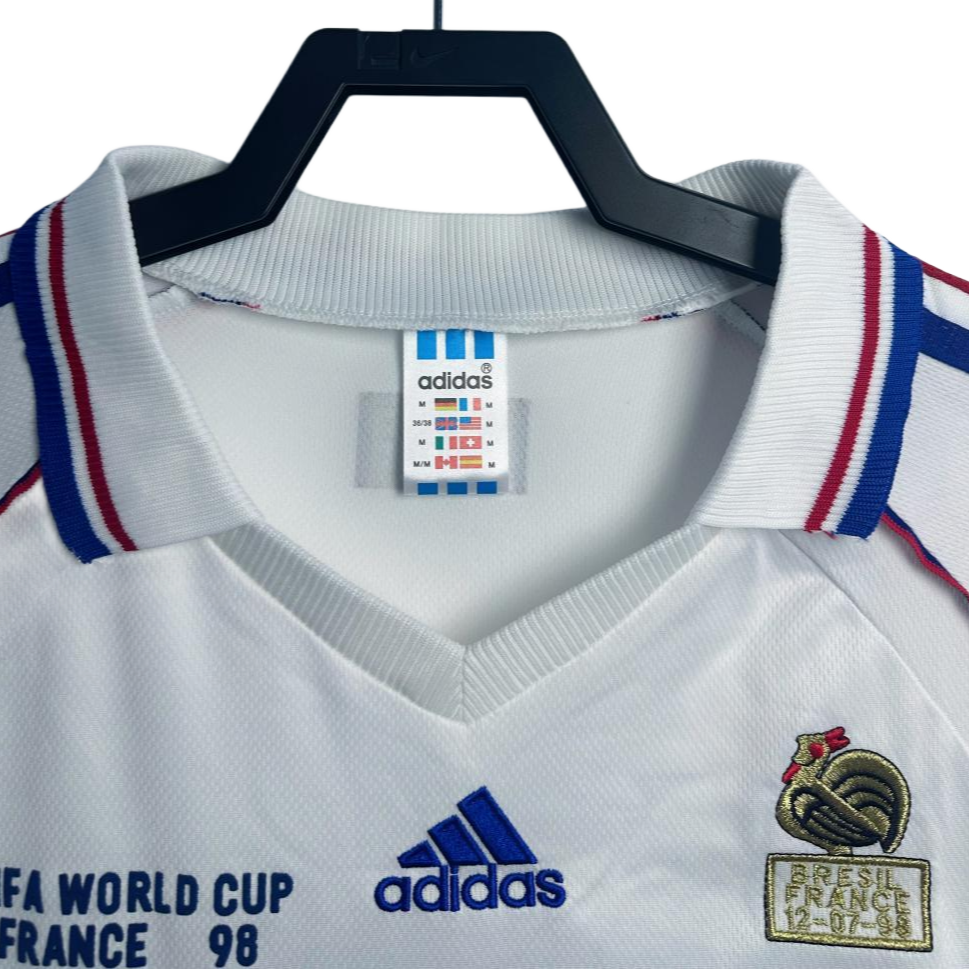 Retro  France 1998 Away-Masculina 3