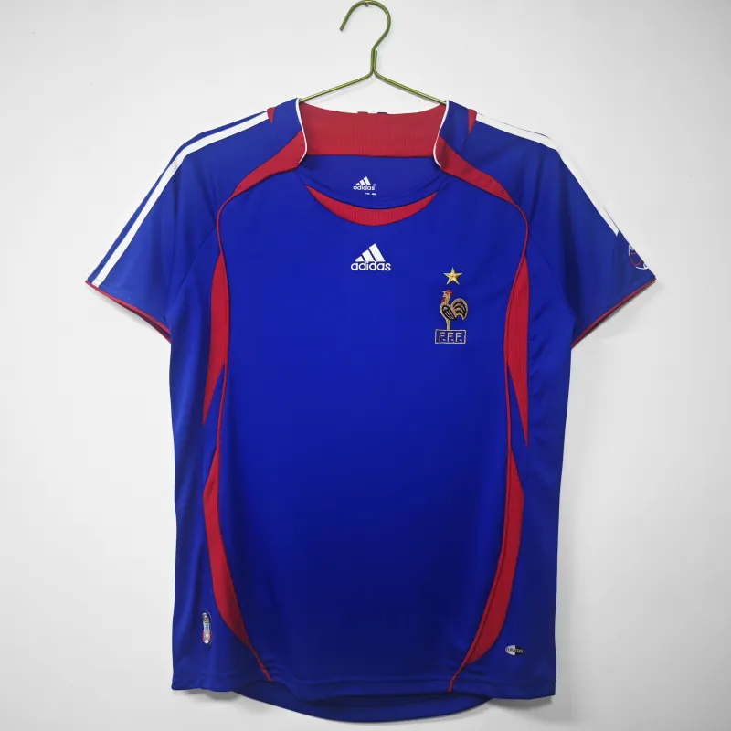 Retro Camisa France 2006 Home - Blue
