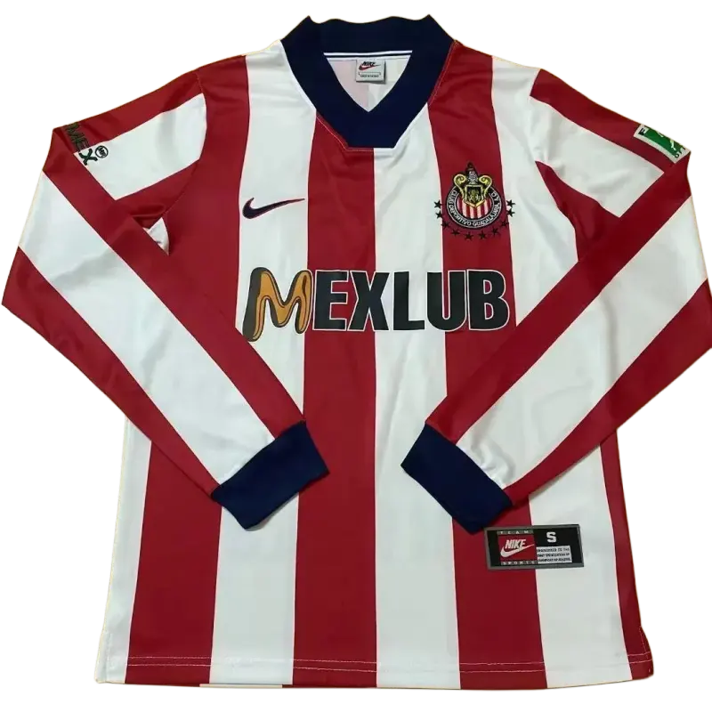 Retro 1996/97 Chivas Home long sleeves Kit S-XXL