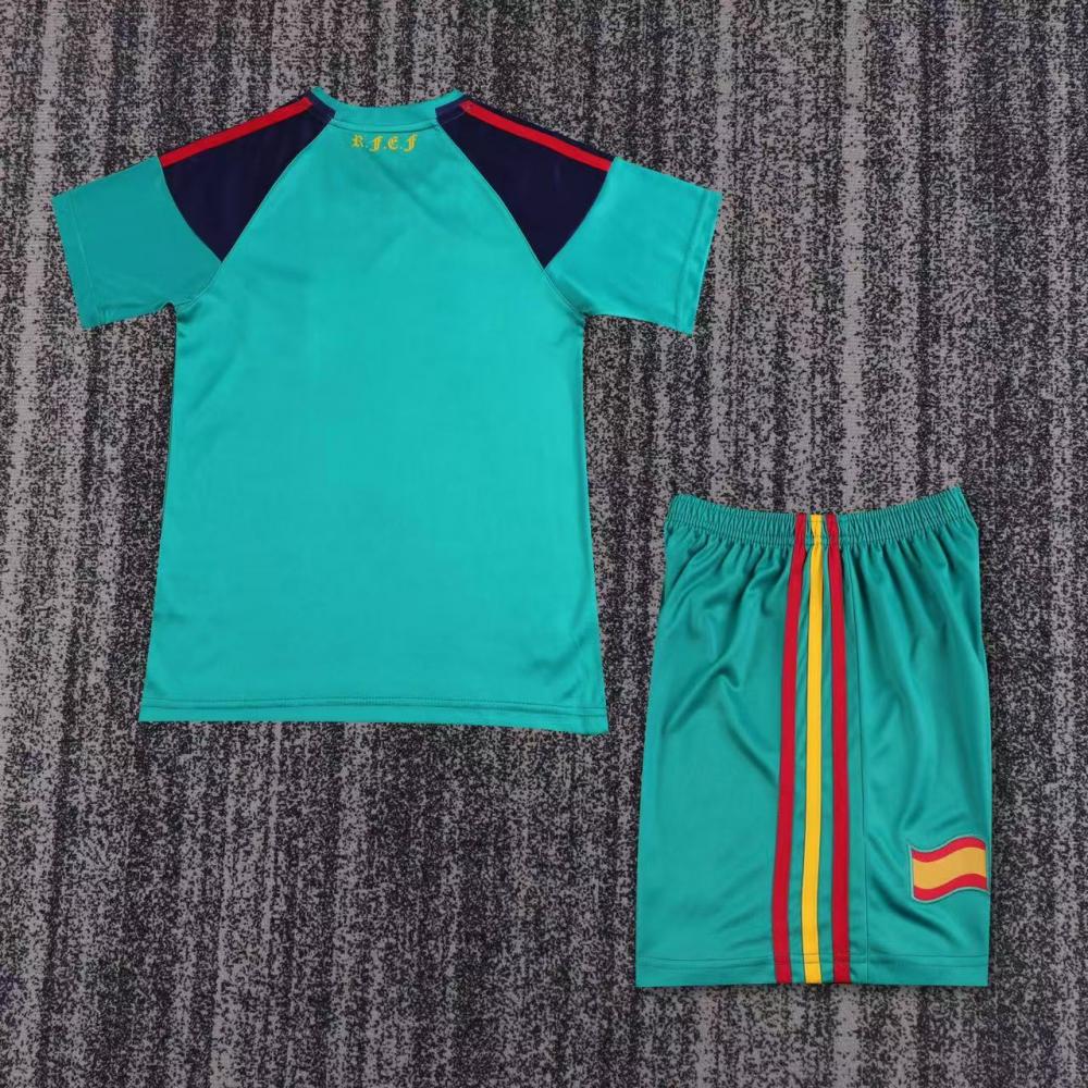 Kids Retro Kit Spain 2010 Goalkeeper