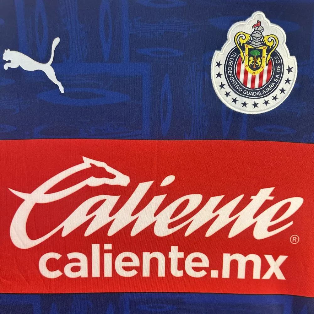 Retro 2019/20 Chivas Home Kit Long Sleeves S-XXL 4