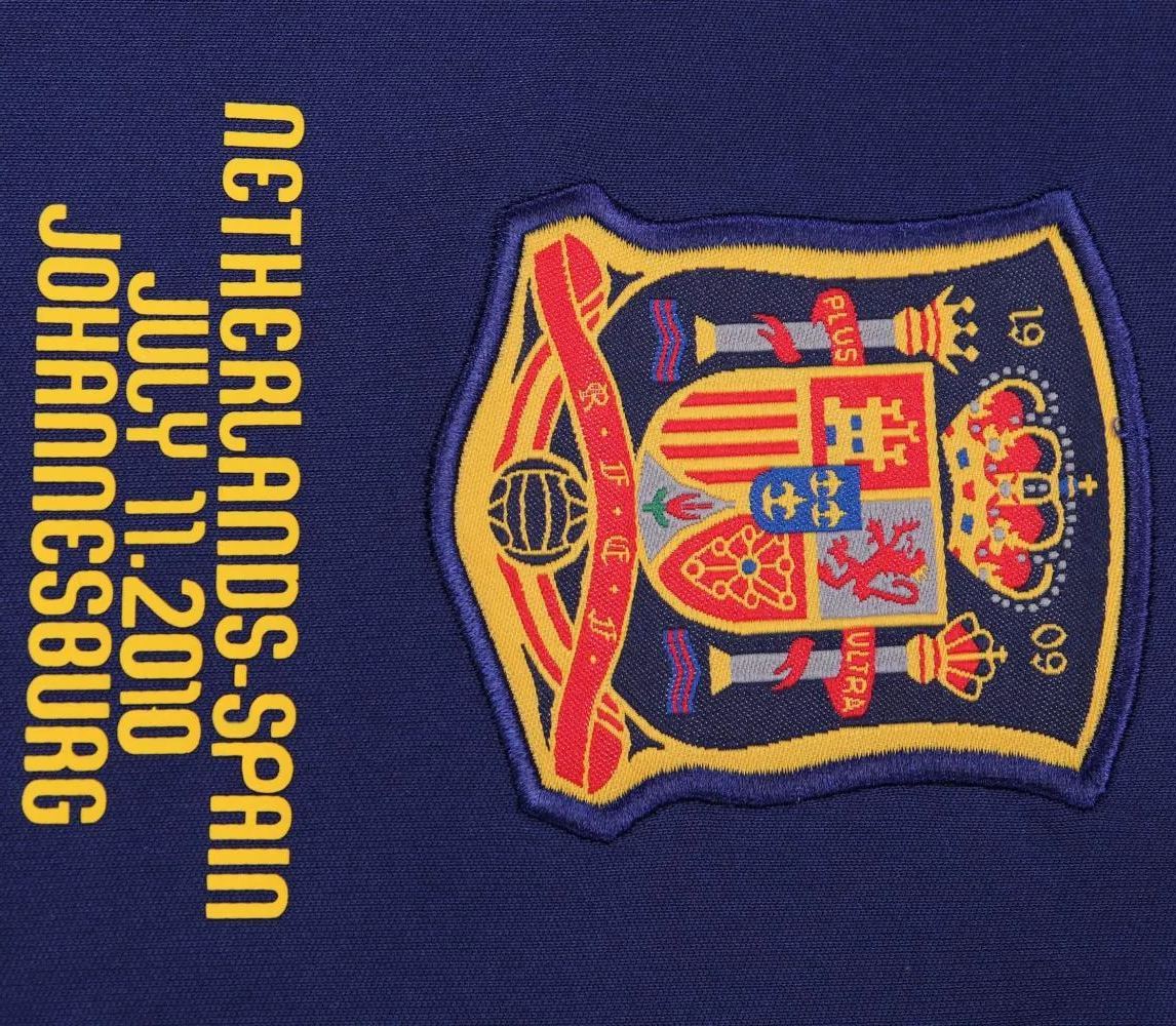 Kids Retro Kit Spain 2010 Away 4