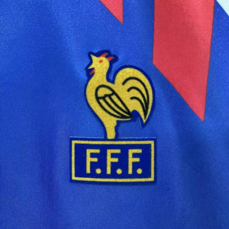 Retro  France 1990 Home Blue 4
