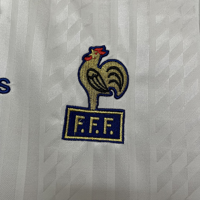 Retro  France 1994 Away White 4