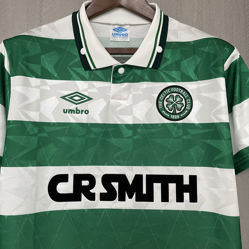 Retro 1989-91 Celtic Home S-XXL 3