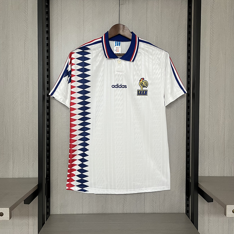 Retro France 1994 Away White
