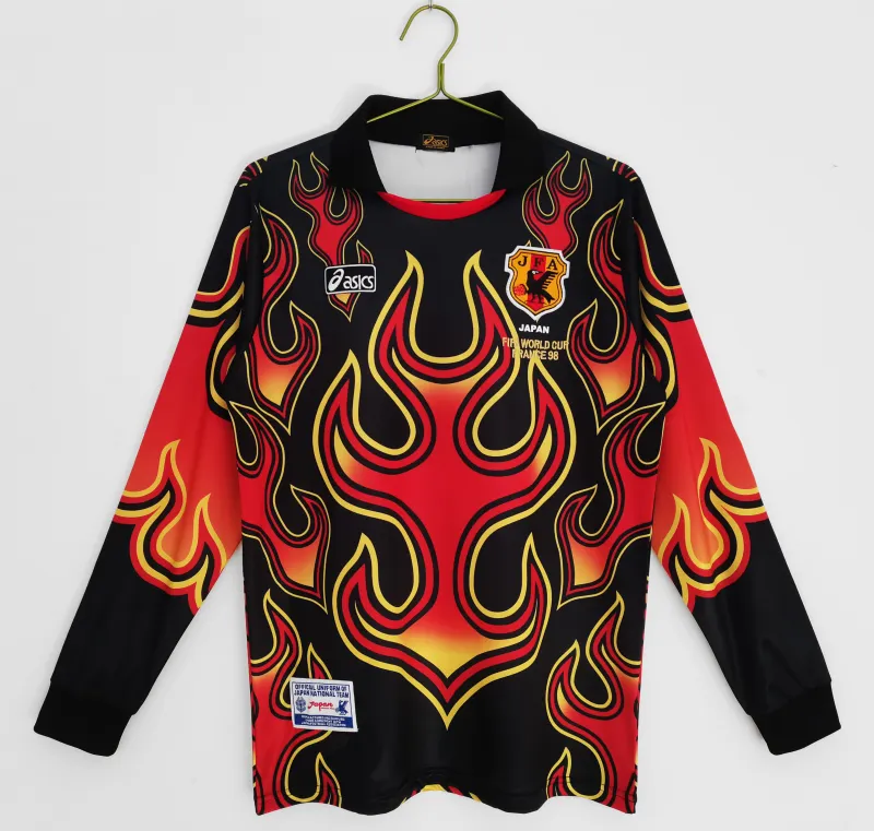 Retro Japan 1998 GK Jersey long sleeves S-XXL