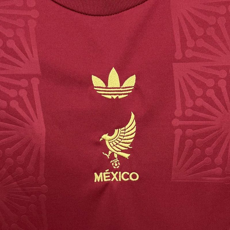 Kids Mexico 25/26 Gold Cup Kit Red 16-28 3