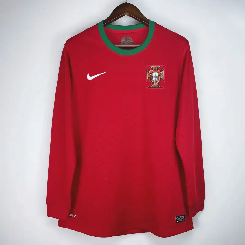 Retro 2012/13 Portugal Long Sleeves Home S-XXL