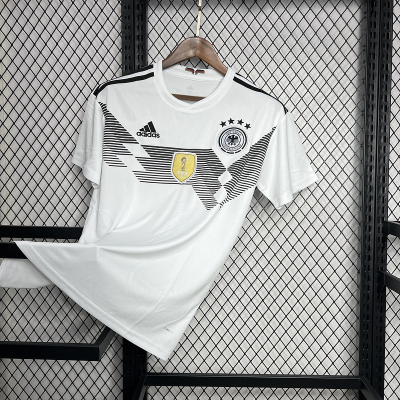 Retro  Germany 2018 Home Wihte 3