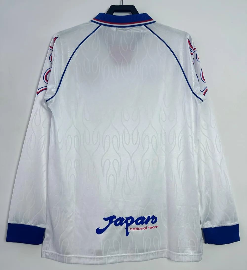 Retro Japan 1998 Away Kit Long Sleeves S-XXL