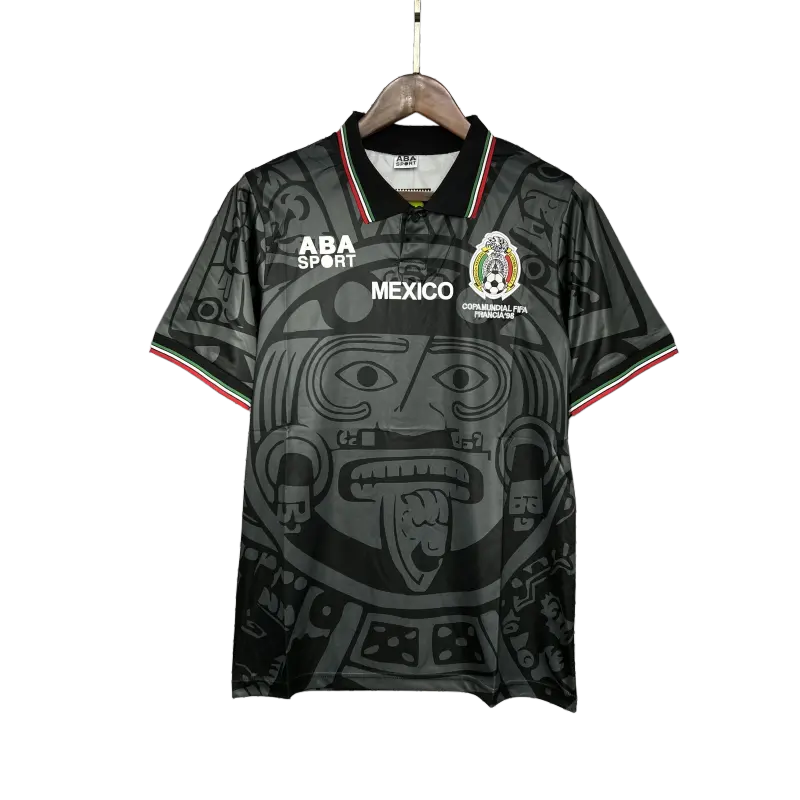 Retro Mexico 1998 Black Jersey S-XXL