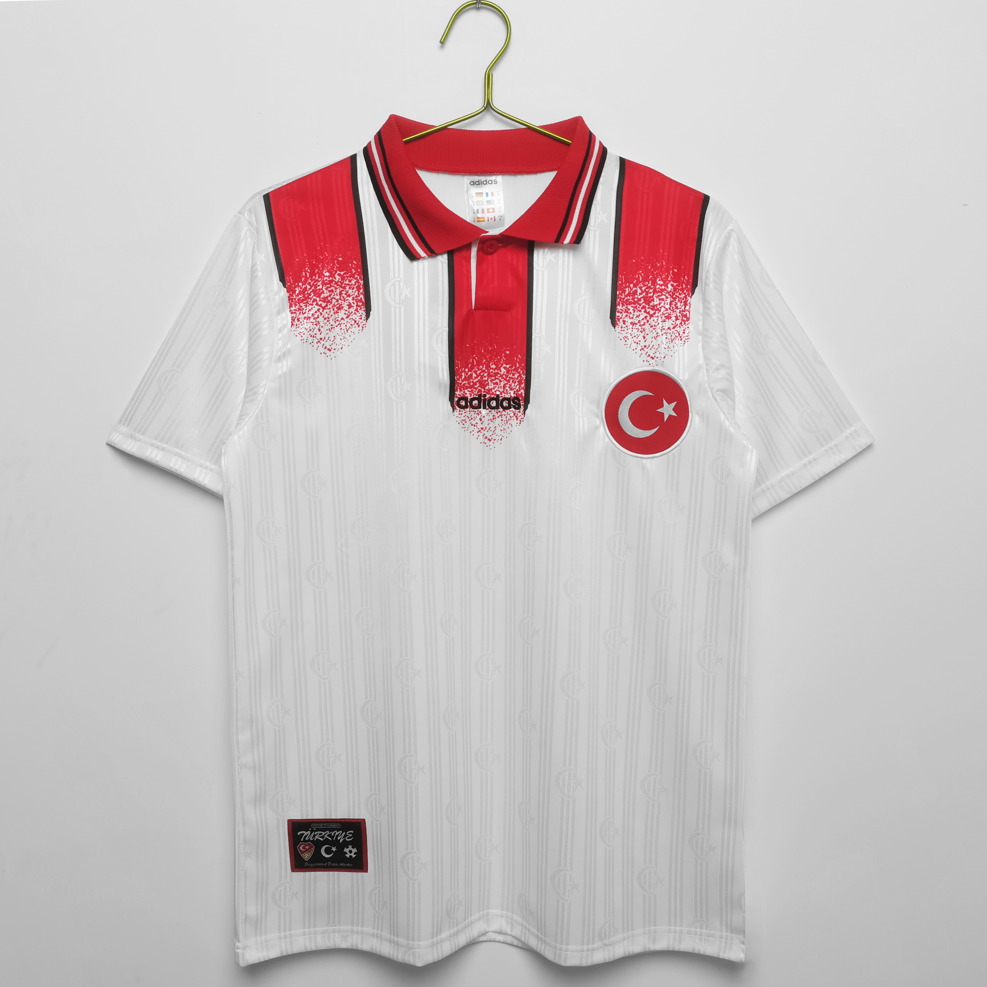 Turkey 1996 Away Jersey S-XXL
