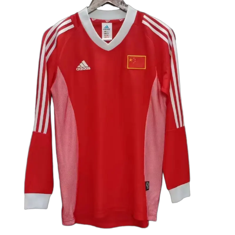 Retro China 2002 White Long Sleeves S-XXL
