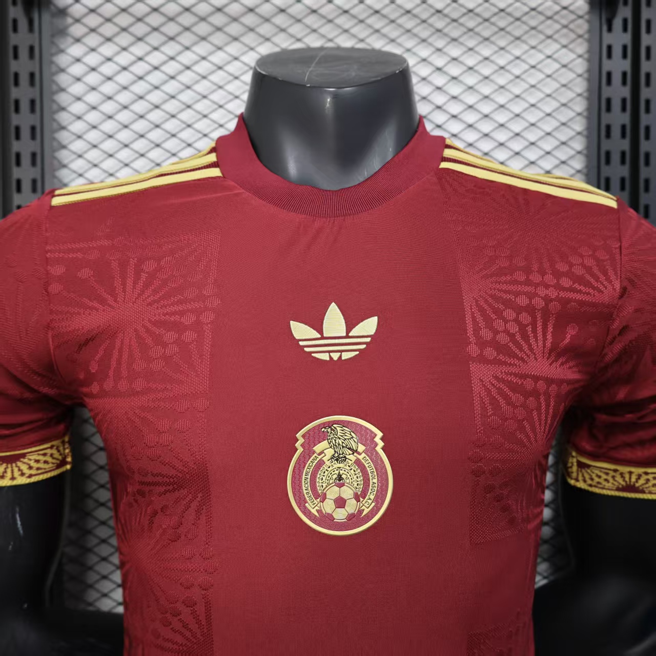 Player Version Mexico 25/26 Gold Cup Red  S-XXL 3