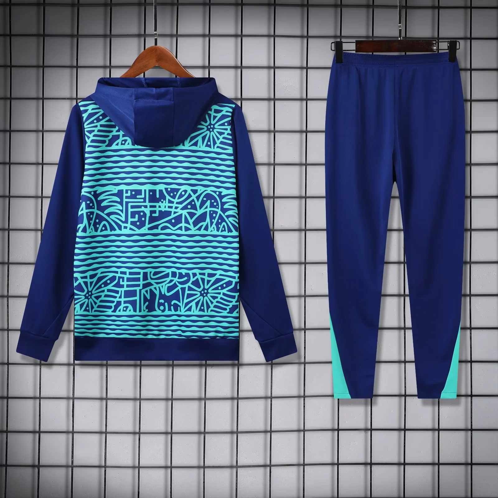 Hooded long-sleeve Brasil 24/25 Training suit