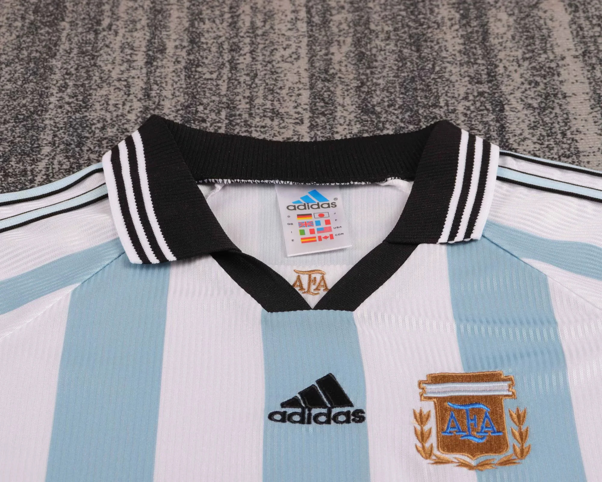 Kids Retro Kit Argentina 1998 Home 3