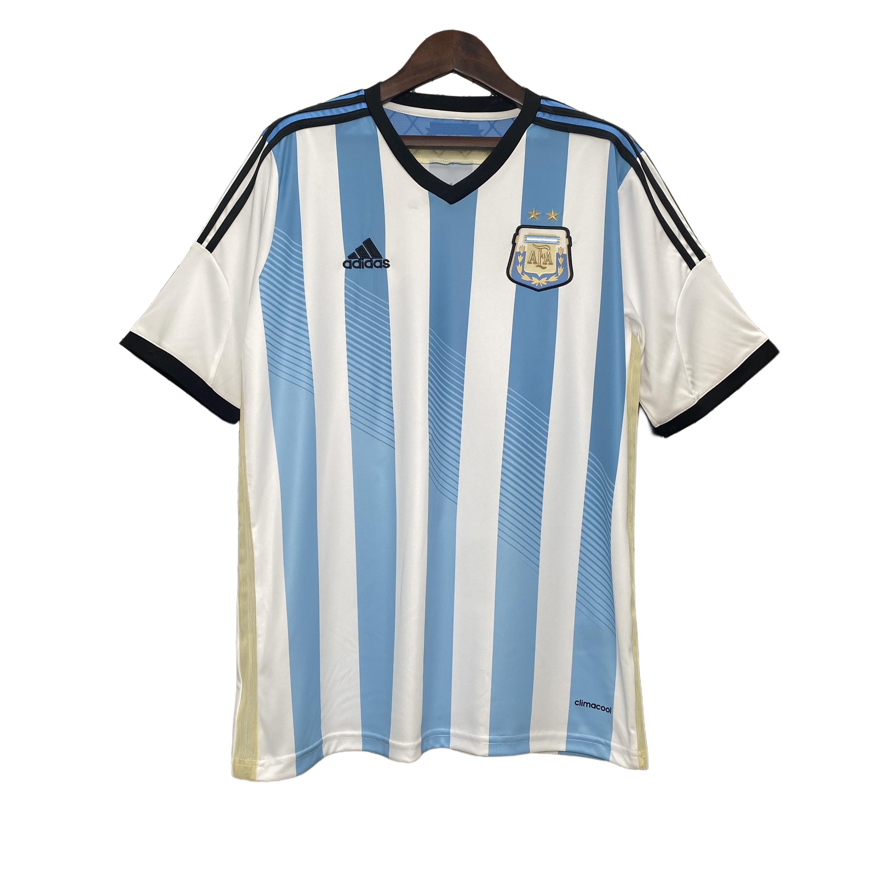 Retro 2014 Argentina Home S-XXL