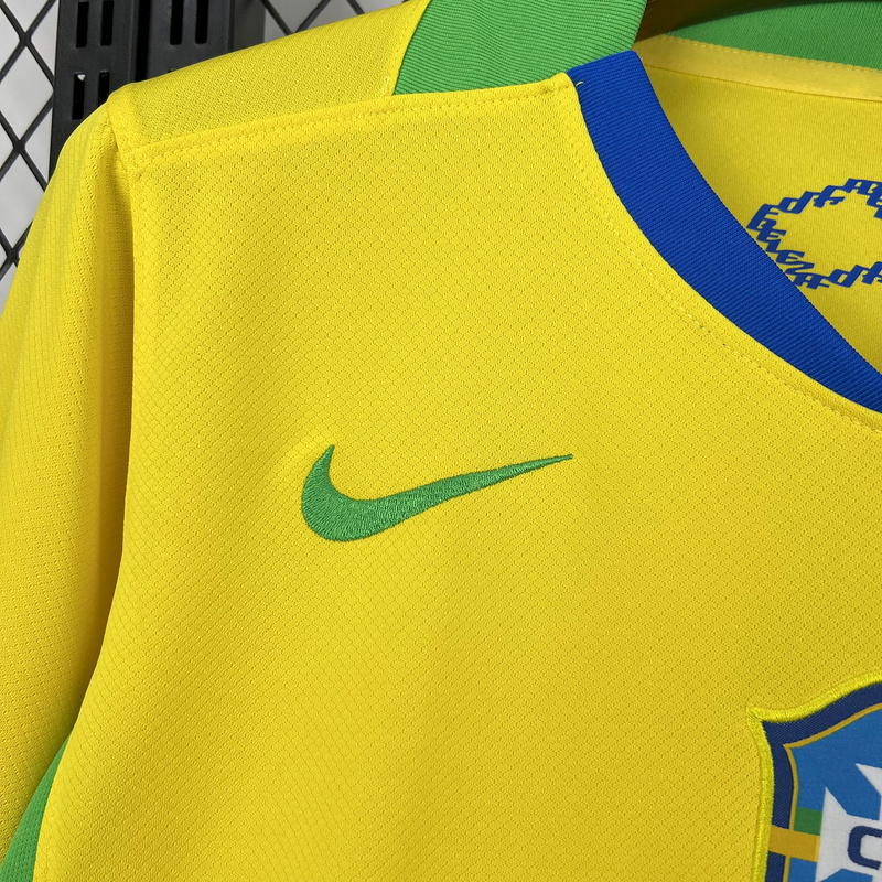 Brazil 25/26 Home Yellow 4