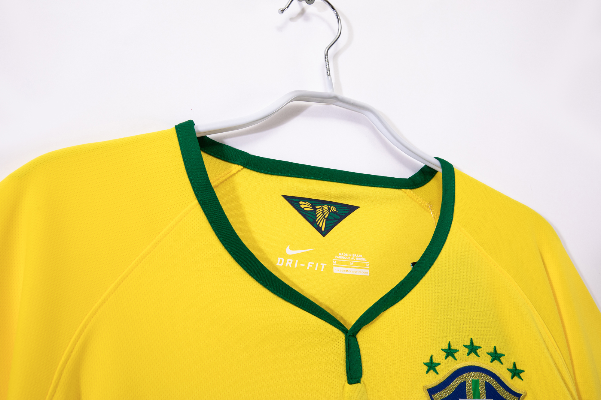 Retro 2014 Brasil Home  S-XXL 3