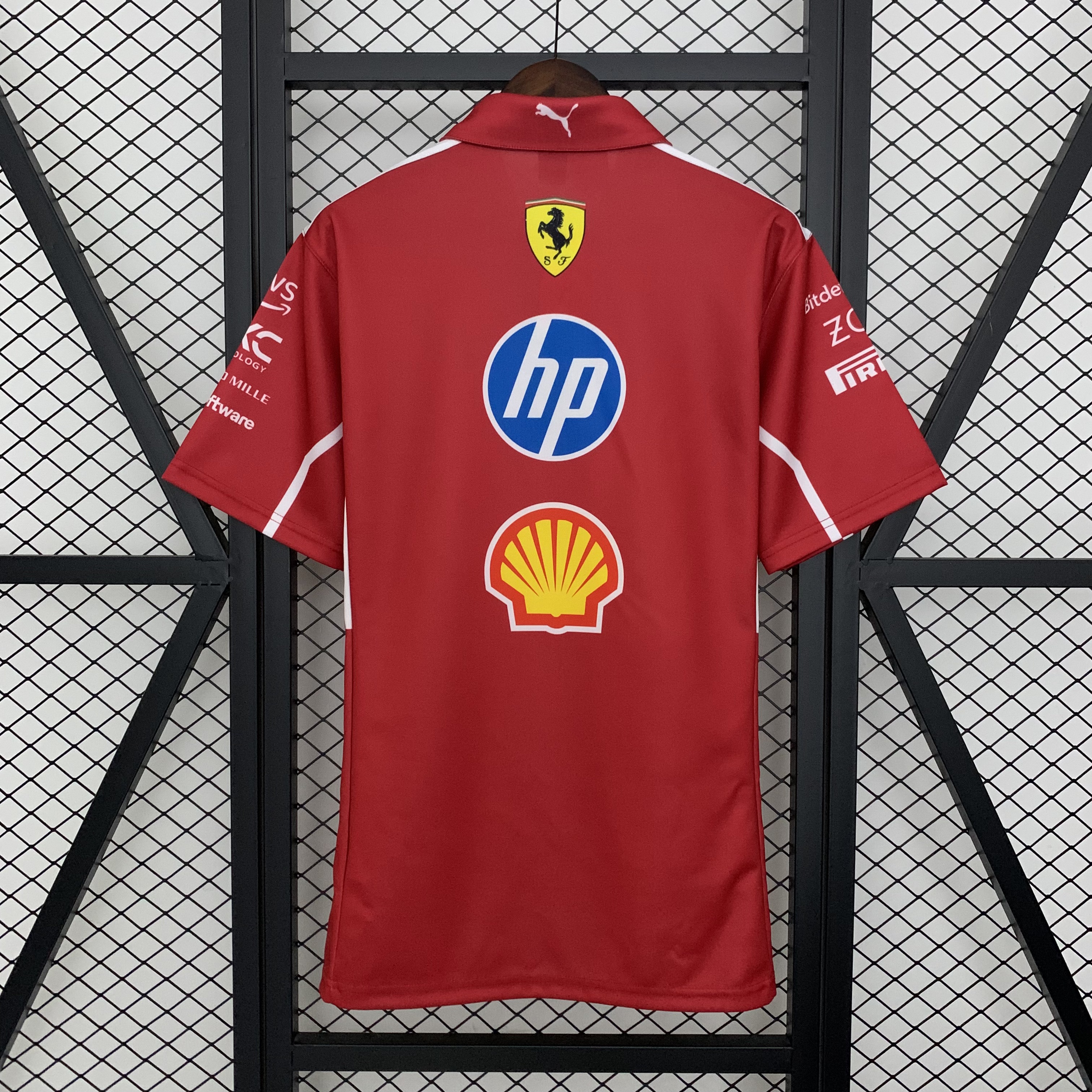2025 F1 Ferrariα Polo S-5XL