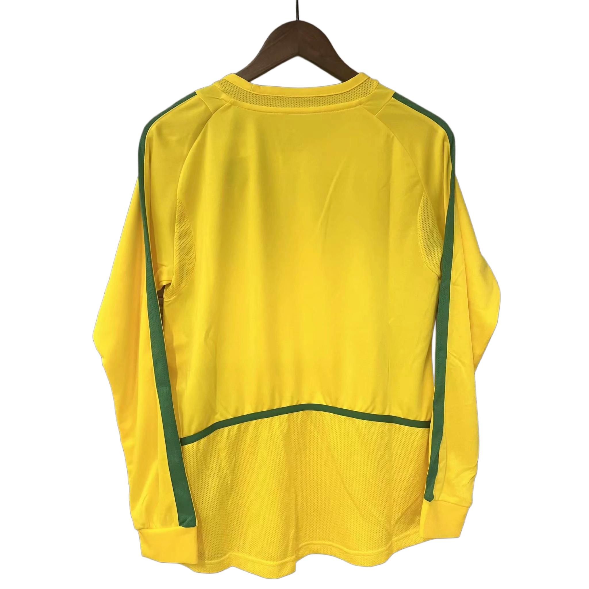 Retro 2002 Brazil home  Long Sleeves S-XXL