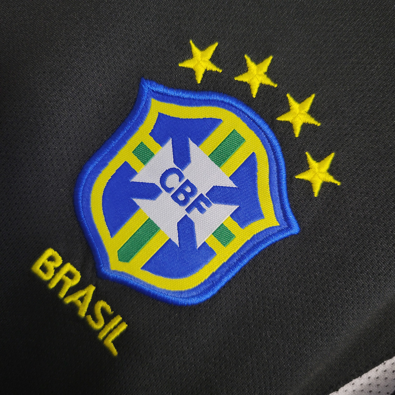 Retro  Brazil 2002 Goalkeeper Black 3