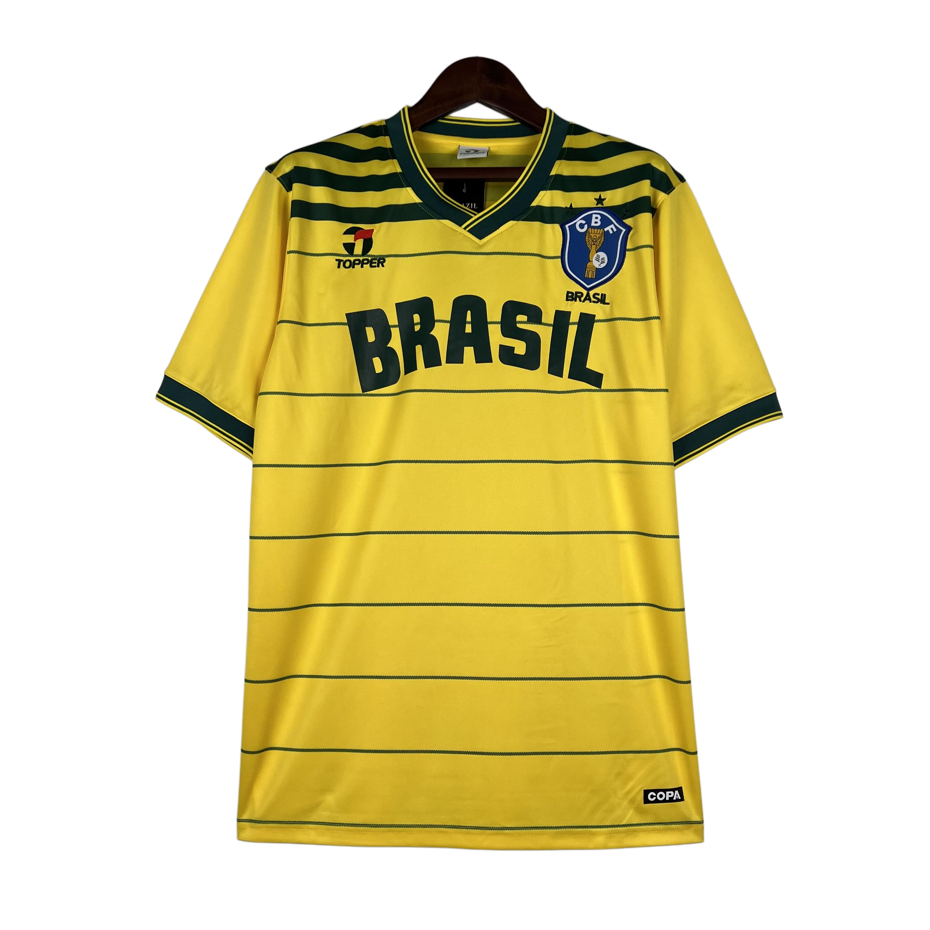 Retro Brazil 1984 Home Yellow