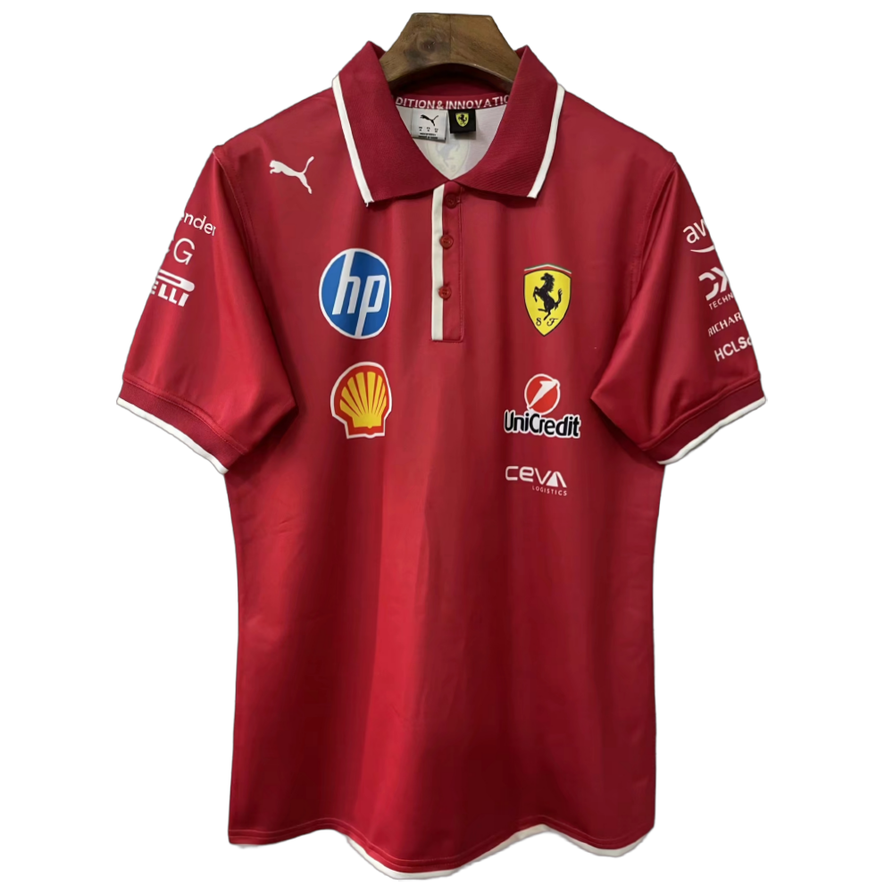 2025 F1 Ferrariα Polo S-5XL