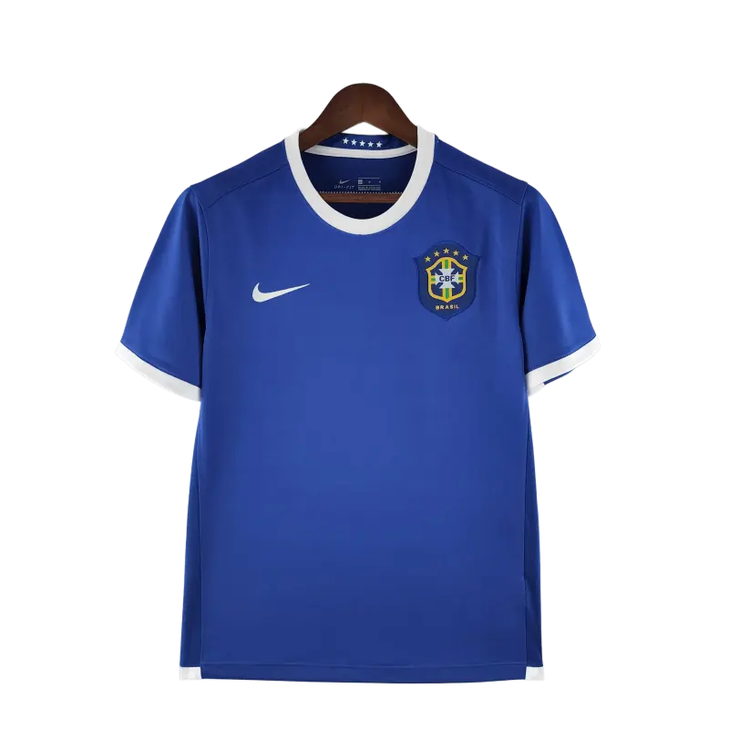 Retro Brazil 2006 Away Blue