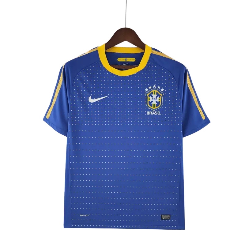 Retro Brazil 2010 Away Blue