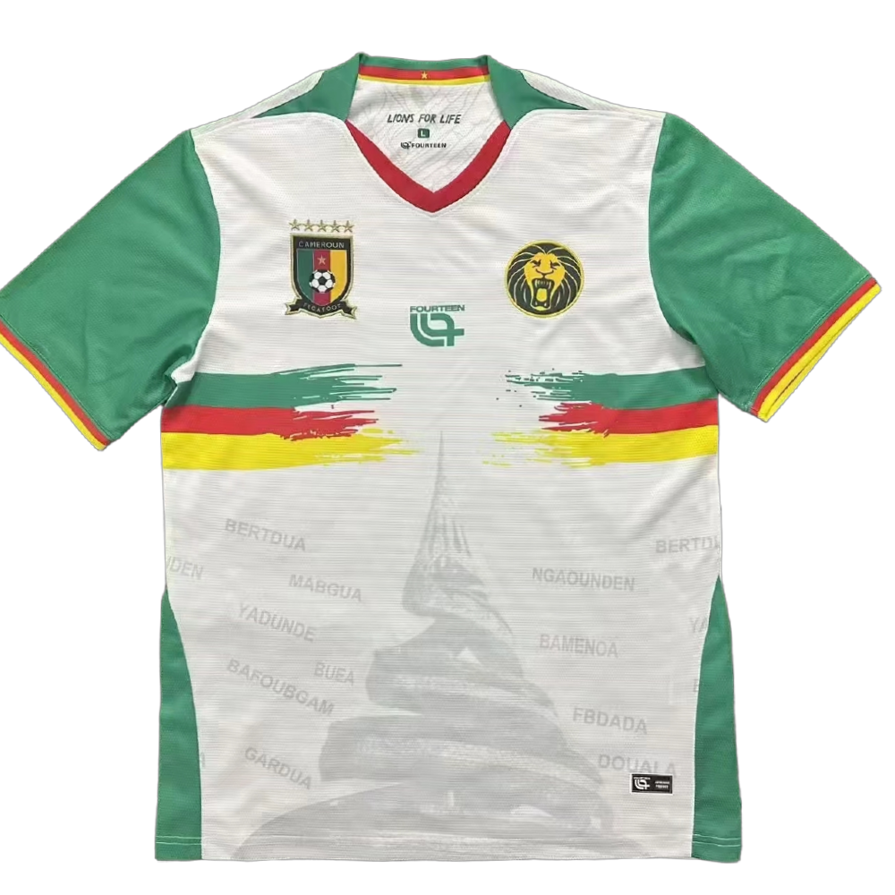 Cameroon 25/26 White S-XXL