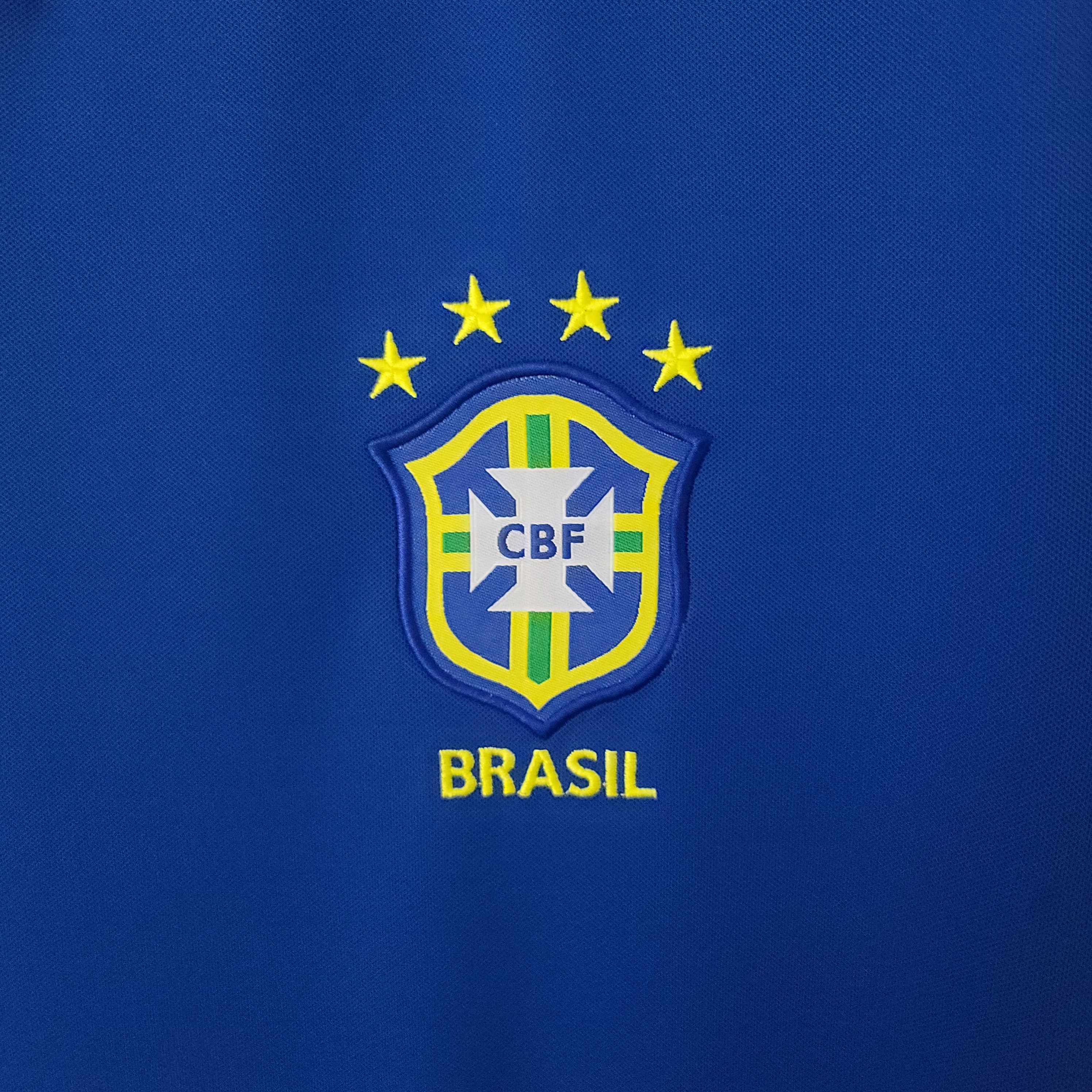 Retro  Brazil 1997 Away Blue 3