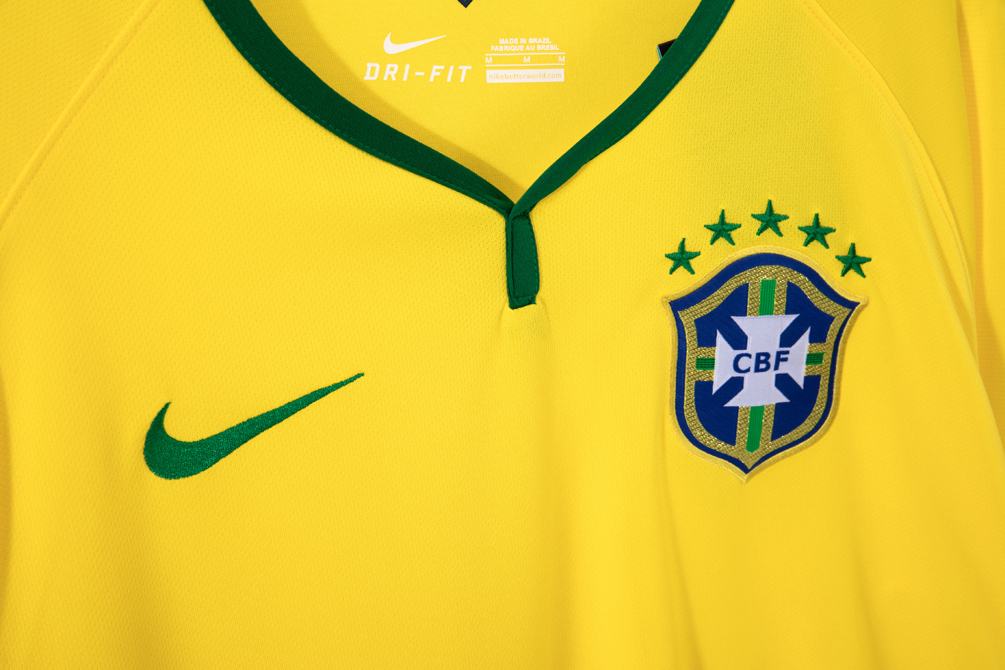 Retro 2014 Brasil Home  S-XXL 4